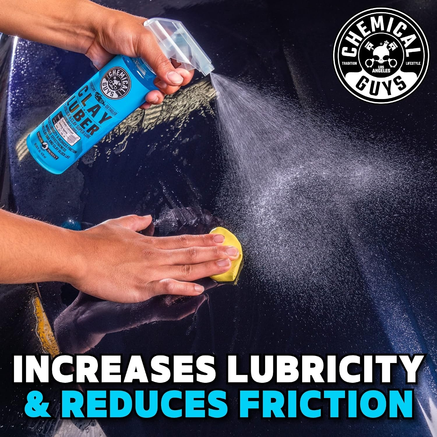 image:imageChemical Guys Clay Block V2 amp Clay Super Lube Kit for Paint Prep 16 ozClay Block 16 oz