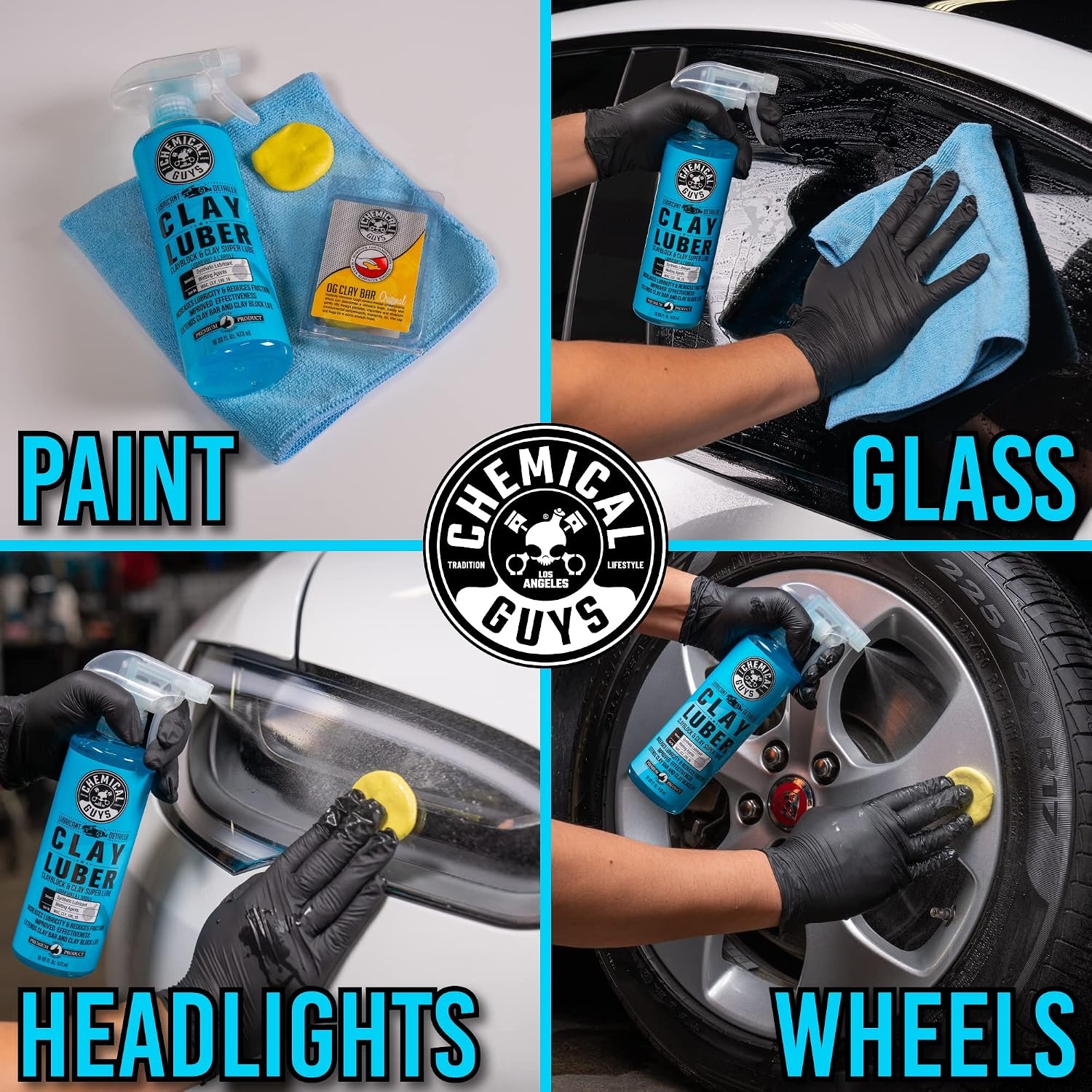 image:imageChemical Guys Clay Block V2 amp Clay Super Lube Kit for Paint Prep 16 ozClay Block 16 oz