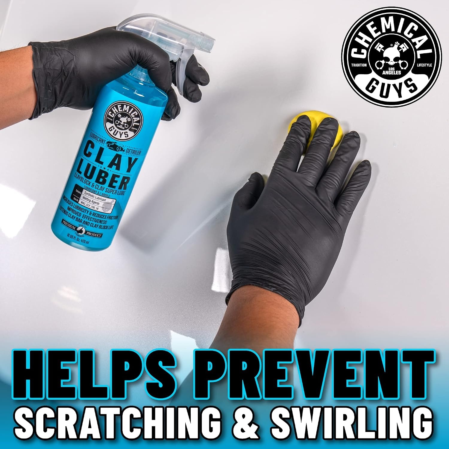 image:imageChemical Guys Clay Block V2 amp Clay Super Lube Kit for Paint Prep 16 ozClay Block 16 oz