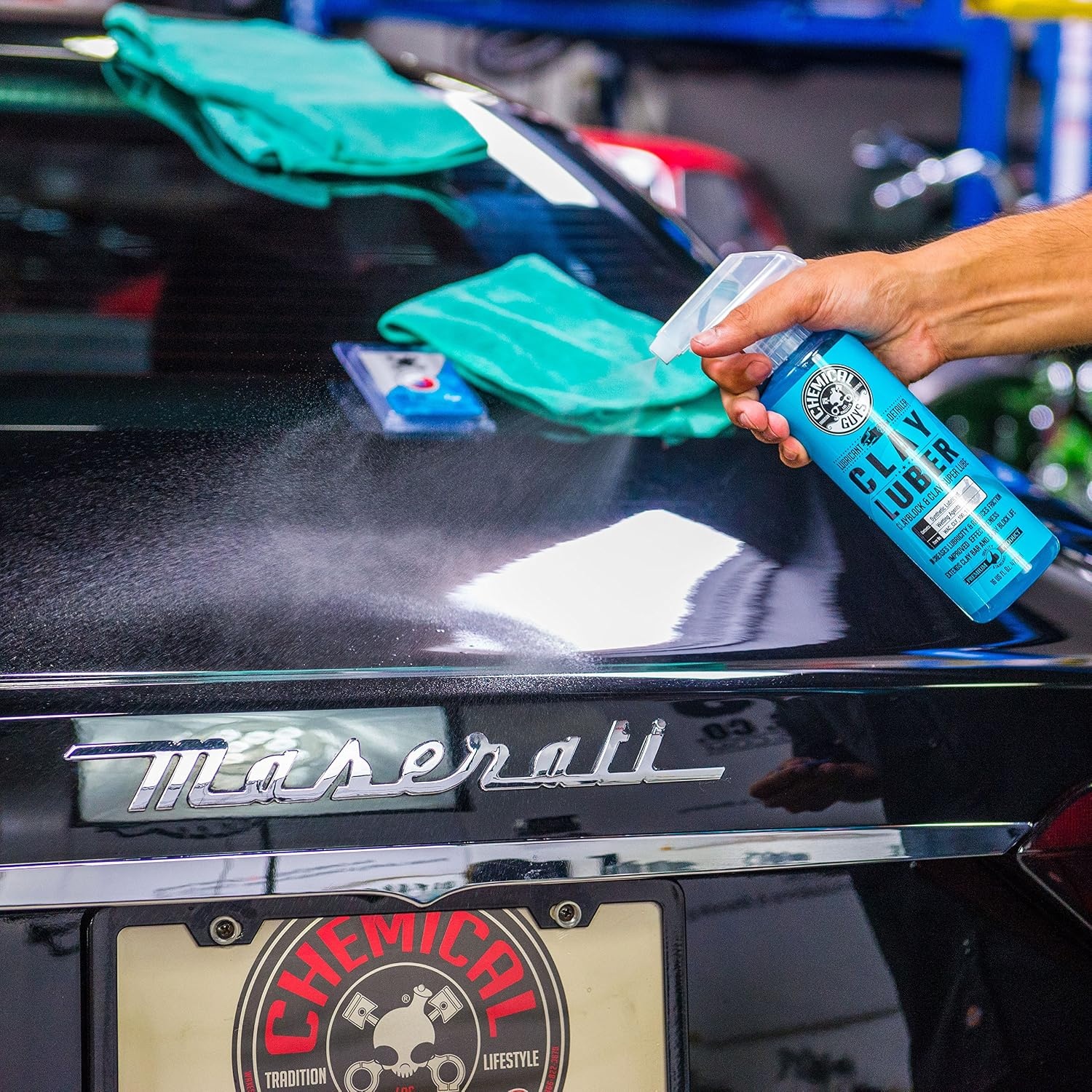 image:imageChemical Guys Heavy Duty Clay Bar amp Luber Kit Paint Prep 2Piece SetLight Duty Clay Bar Kit