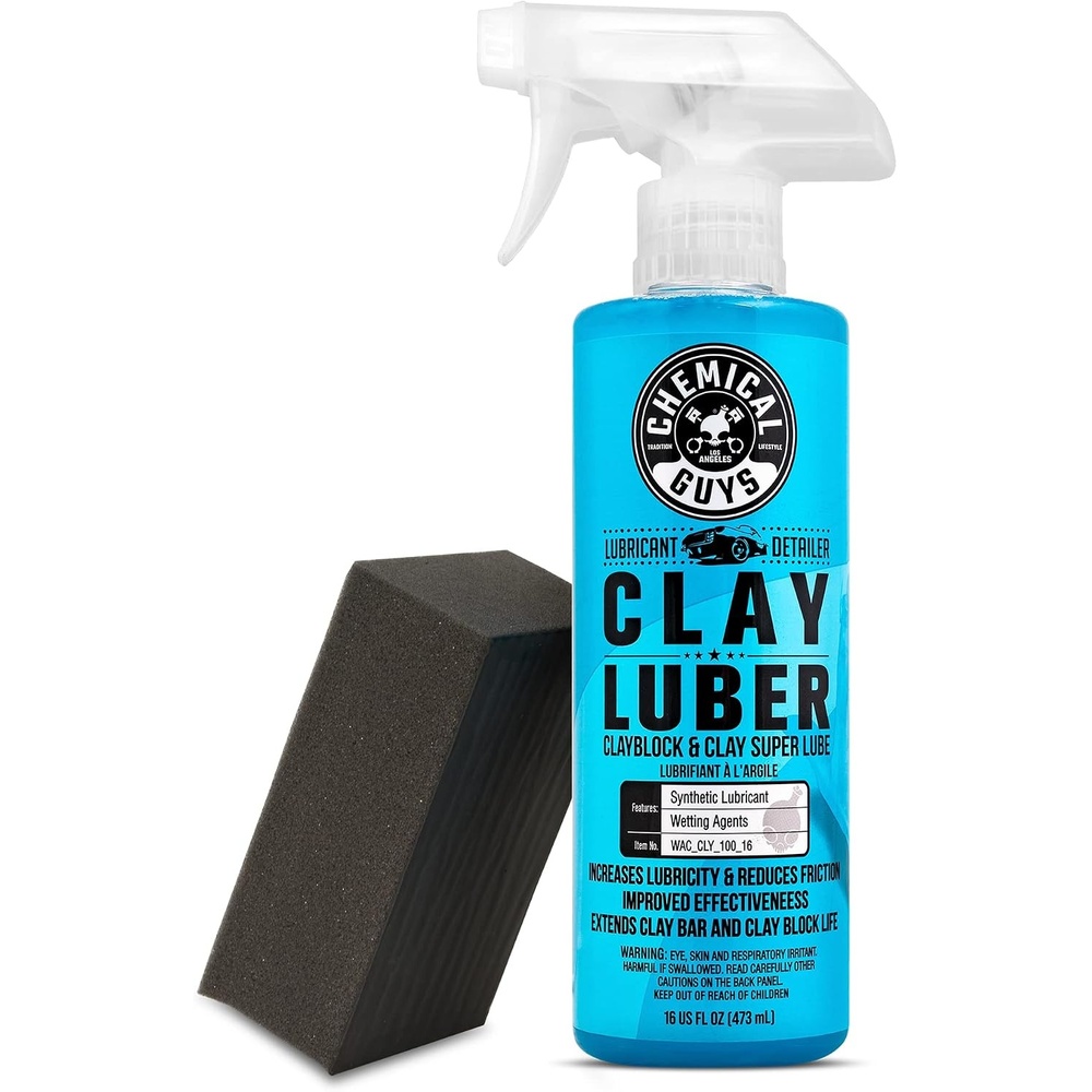image:imageChemical Guys Clay Block V2 amp Clay Super Lube Kit for Paint Prep 16 ozClay Block 16 oz