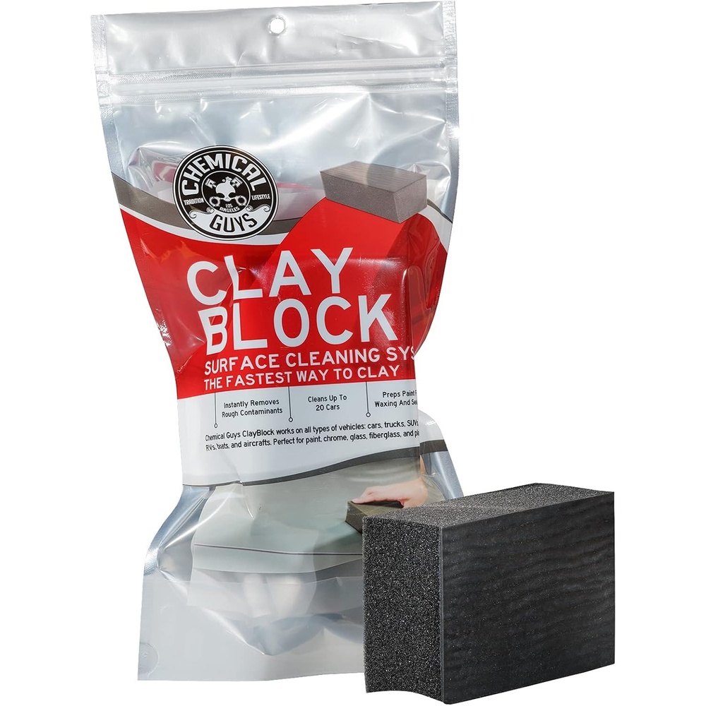 image:imageChemical Guys Clay Block V2 amp Clay Super Lube Kit for Paint Prep 16 ozClay Block Only